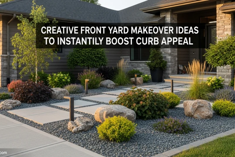 Creative Front Yard Makeover Ideas to Instantly Boost Curb Appeal 2025