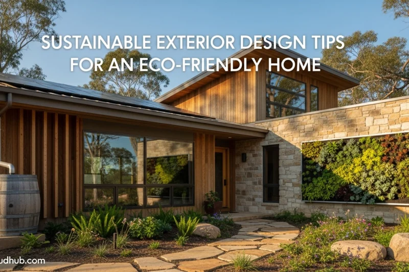 Sustainable Exterior Design Tips for an Eco-Friendly Home