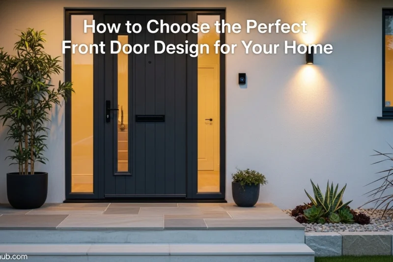 How to Choose the Perfect Front Door Design for Your Home 2025