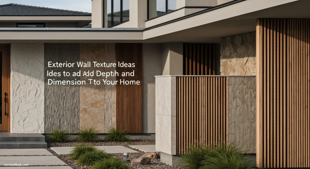 Exterior Wall Texture Ideas to Add Depth and Dimension to Your Home