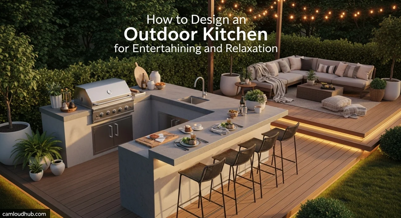 How to Design an Outdoor Kitchen for Entertaining and Relaxation