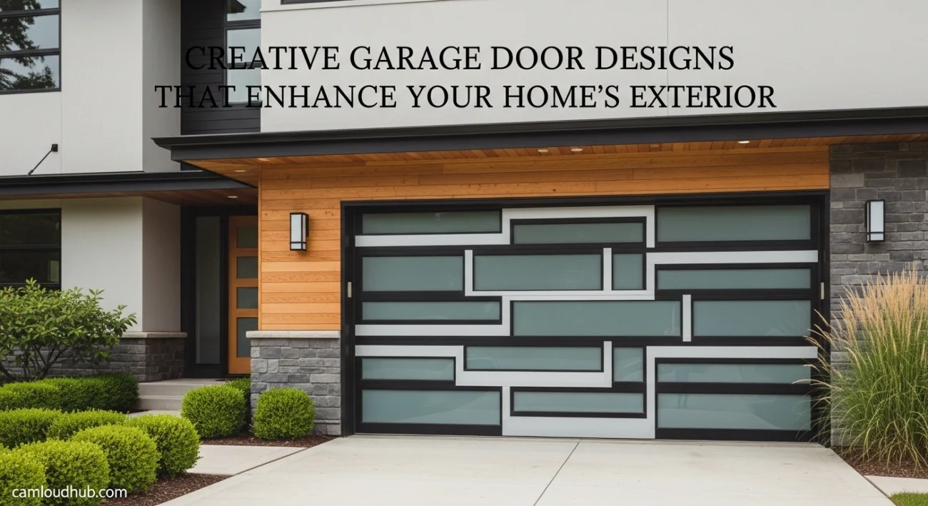 Creative Garage Door Designs That Enhance Your Home’s Exterior