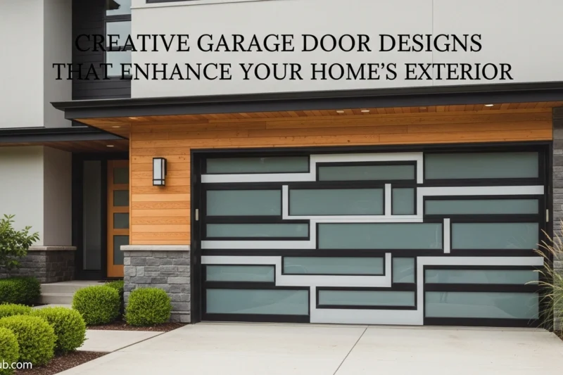 Creative Garage Door Designs That Enhance Your Home’s Exterior 2025