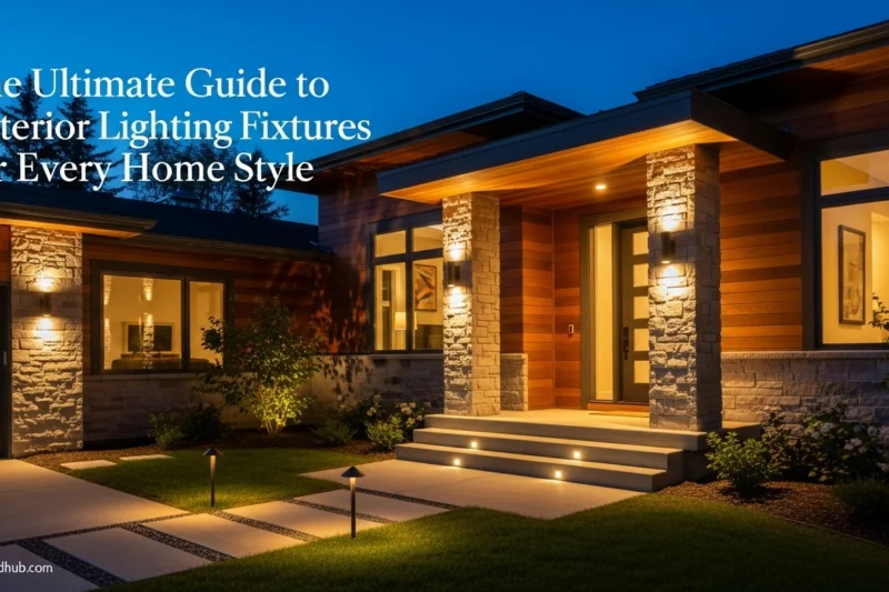 The Ultimate Guide to Exterior Lighting Fixtures for Every Home Style 2025