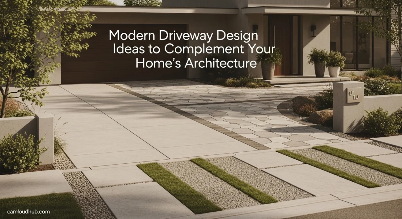 Modern Driveway Design Ideas to Complement Your Home’s Architecture