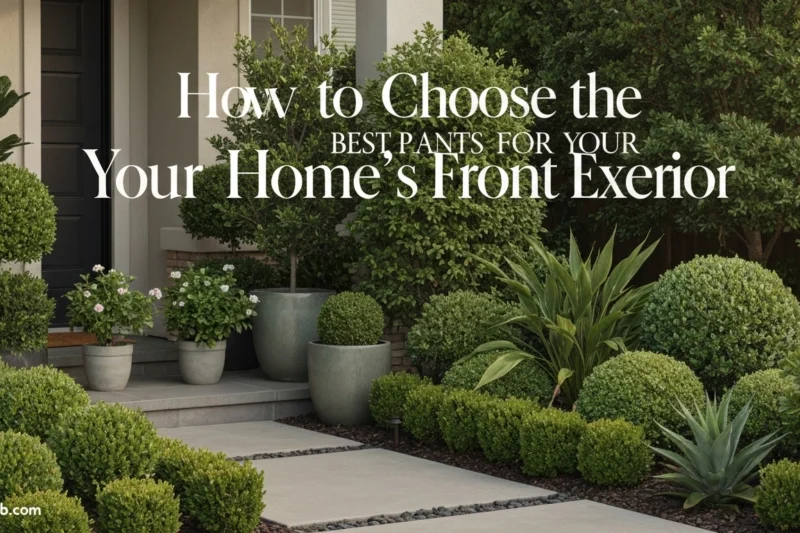 How to Choose the Best Plants for Your Home’s Front Exterior 2025