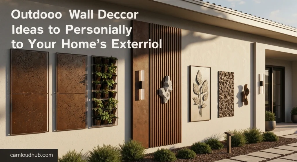 Outdoor Wall Decor Ideas to Bring Personality to Your Home’s Exterior