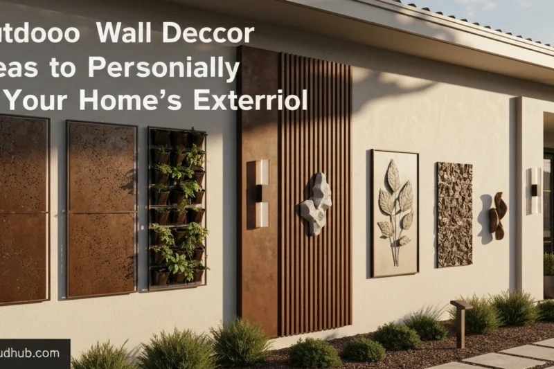 Outdoor Wall Decor Ideas to Bring Personality to Your Home’s Exterior