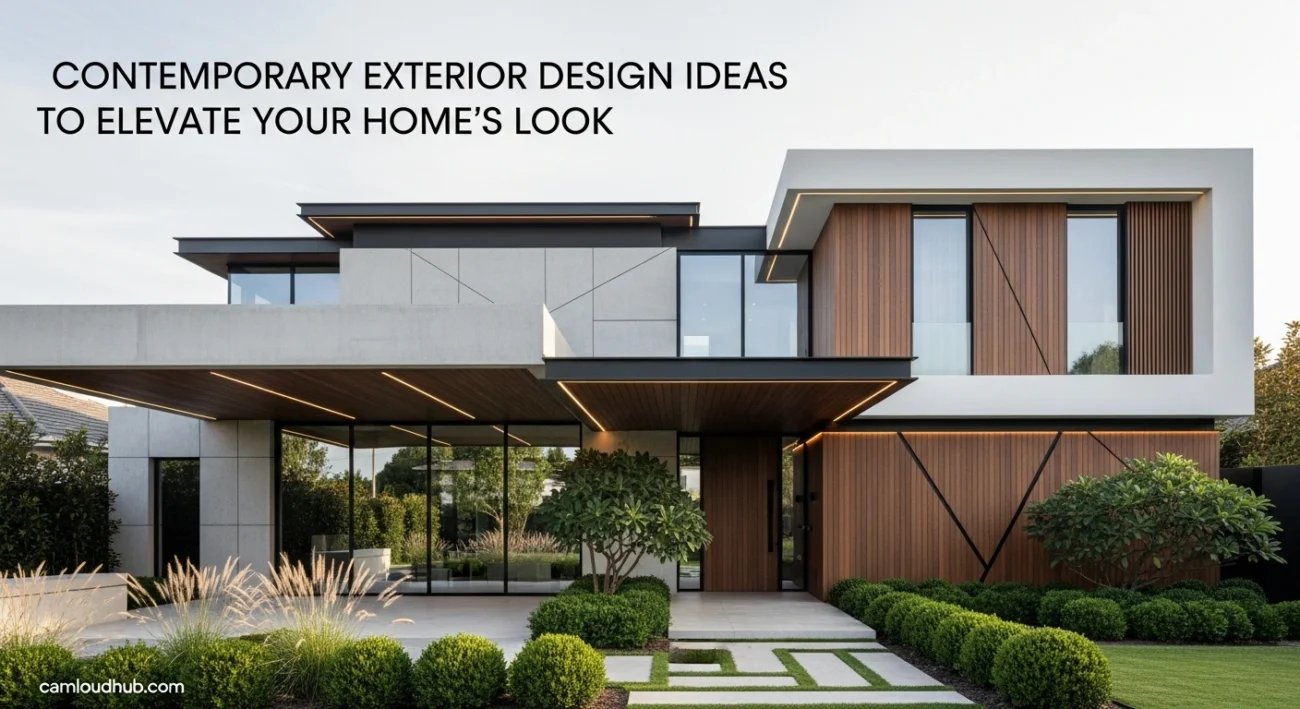 Contemporary Exterior Design Ideas to Elevate Your Home’s Look