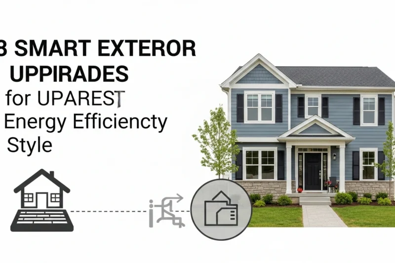 Smart Home Exterior Upgrades for Energy Efficiency and Style