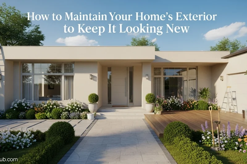How to Maintain Your Home’s Exterior to Keep It Looking New