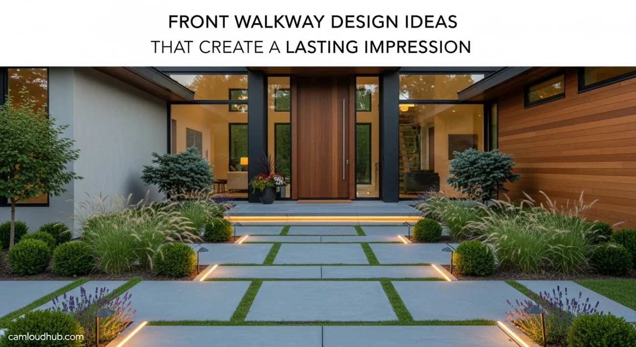 Front Walkway Design Ideas That Create a Lasting Impression