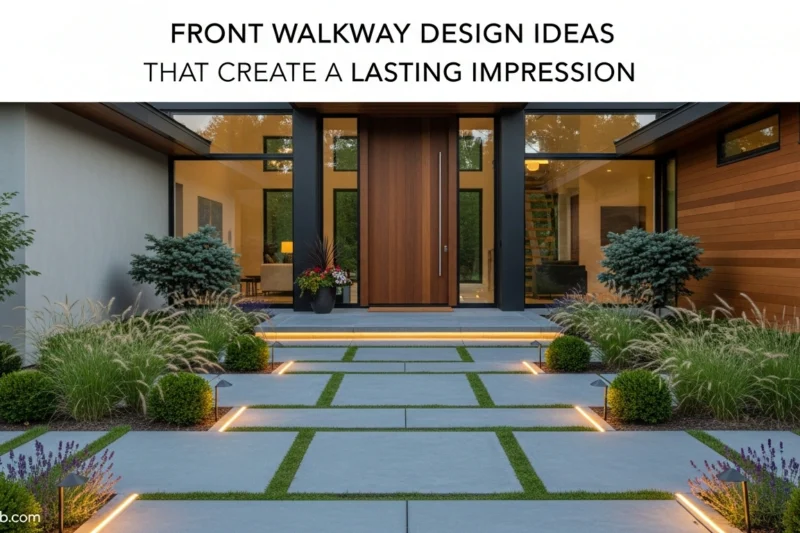 Front Walkway Design Ideas That Create a Lasting Impression