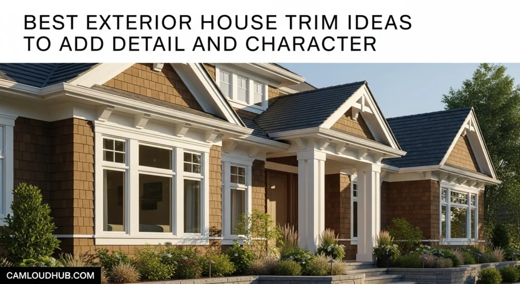 Best Exterior House Trim Ideas to Add Detail and Character