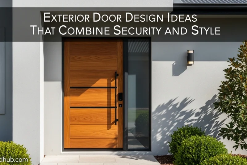 Exterior Door Design Ideas That Combine Security and Style
