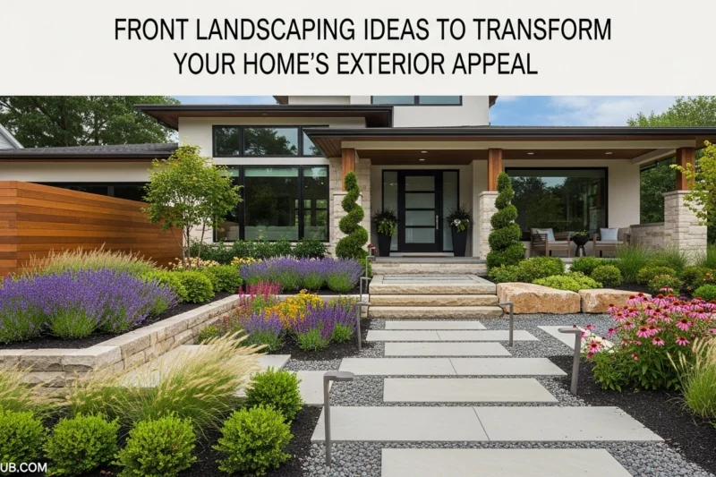 Front Landscaping Ideas to Transform Your Home’s Exterior Appeal