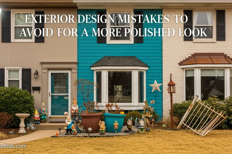 Exterior Design Mistakes to Avoid for a More Polished Look