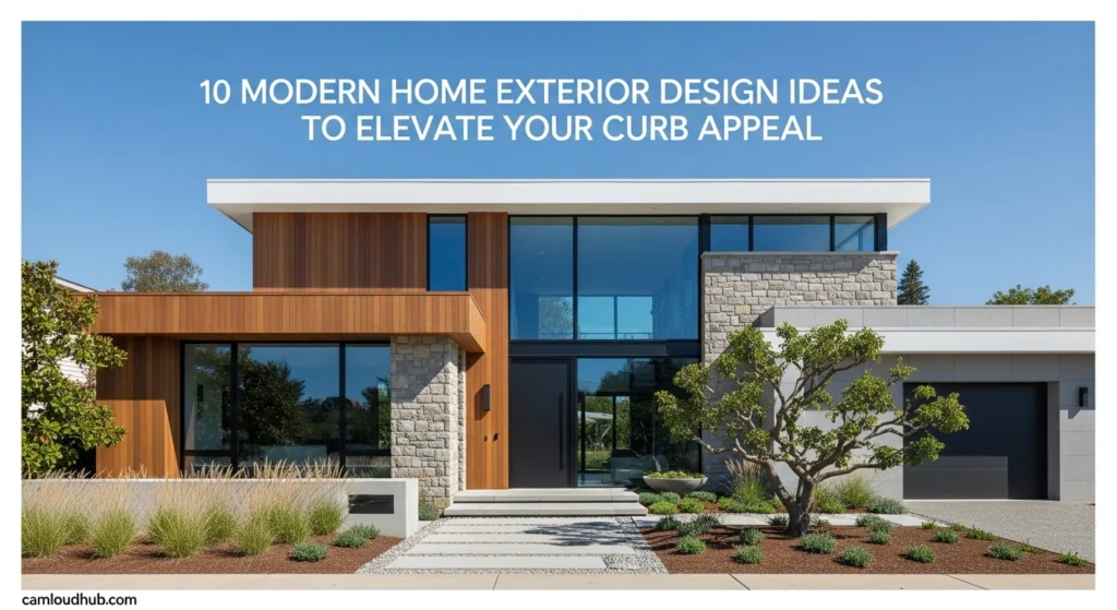 10 Modern Home Exterior Design Ideas to Elevate Your Curb Appeal