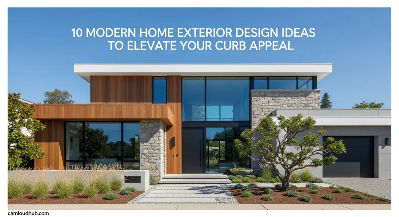 10 Modern Home Exterior Design Ideas to Elevate Your Curb Appeal