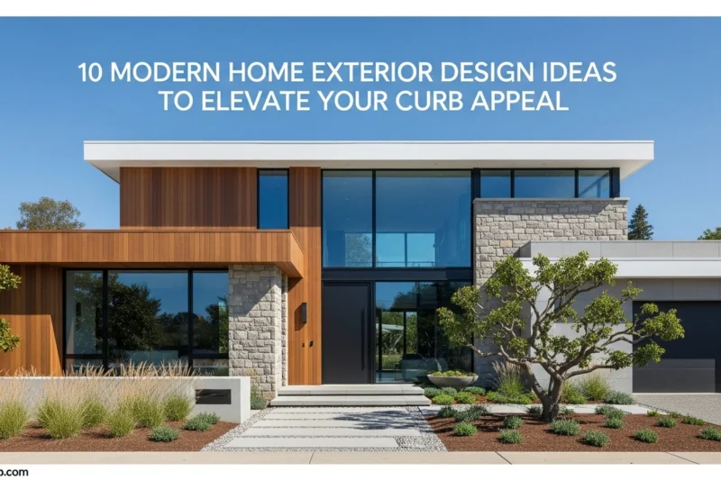 10 Modern Home Exterior Design Ideas to Elevate Your Curb Appeal