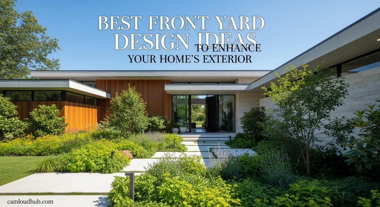 Best Front Yard Design Ideas to Enhance Your Home’s Exterior