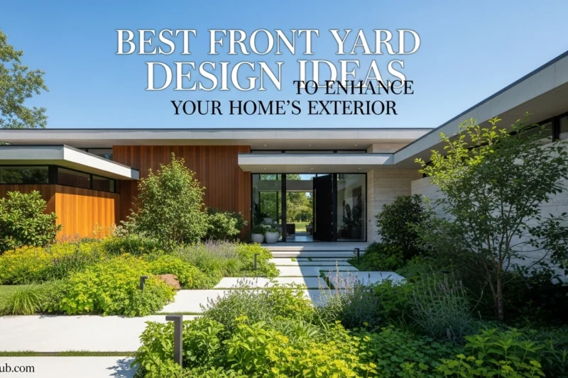 Best Front Yard Design Ideas to Enhance Your Home’s Exterior