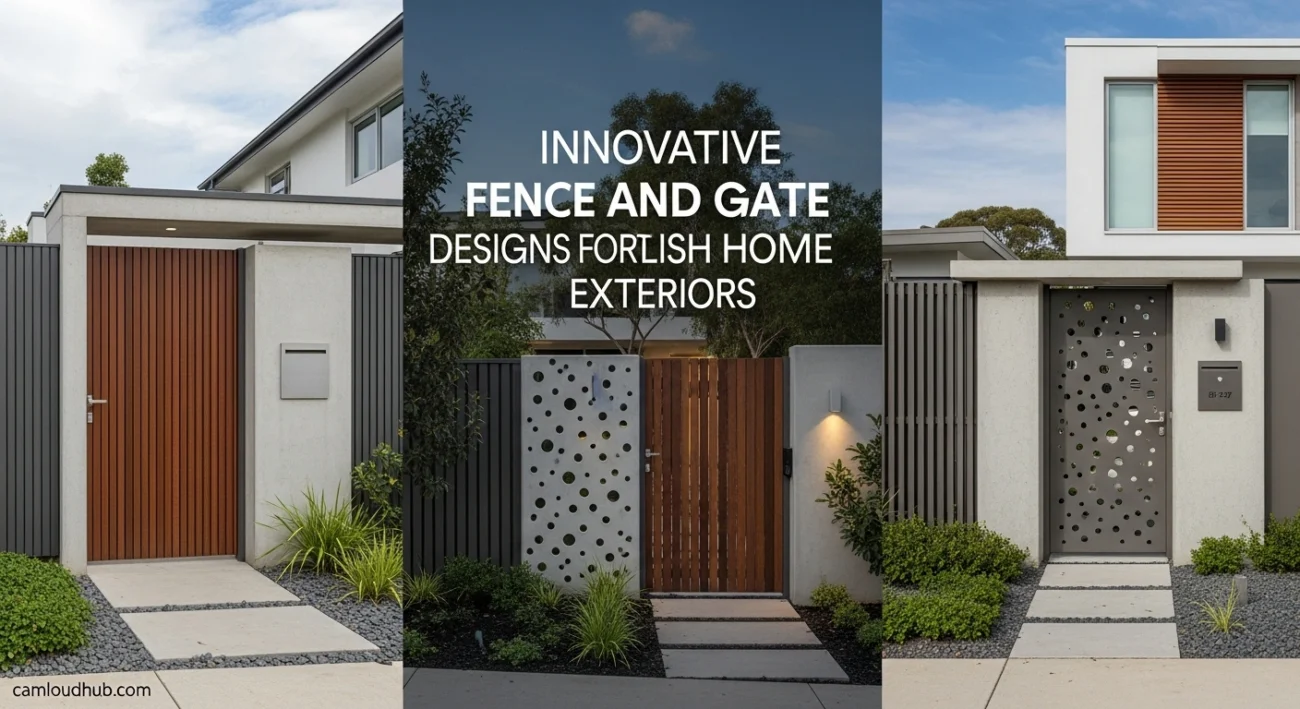 Innovative Fence and Gate Designs for Stylish Home Exteriors