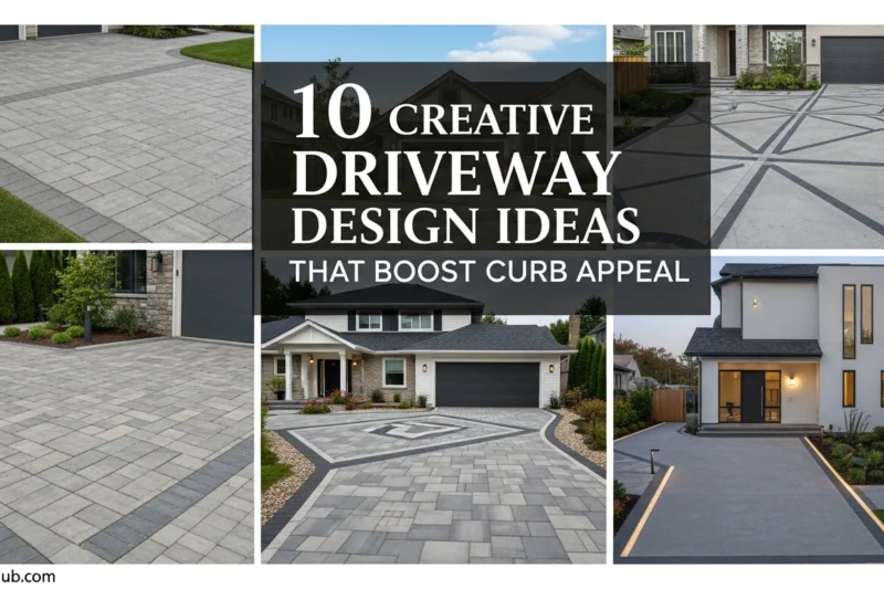 10 Creative Driveway Design Ideas That Boost Curb Appeal