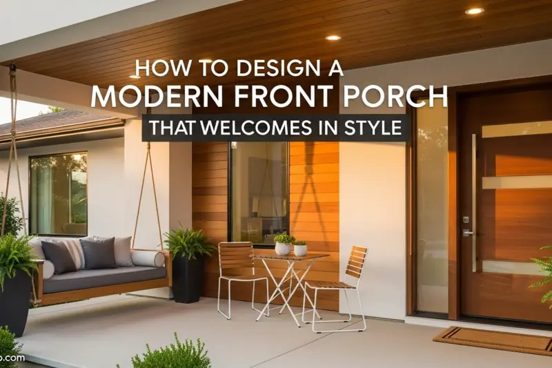 How to Design a Modern Front Porch That Welcomes in Style 2025