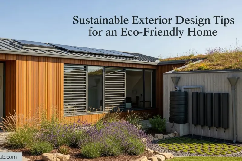 Sustainable Exterior Design Tips for an Eco-Friendly Home: Trend 2025