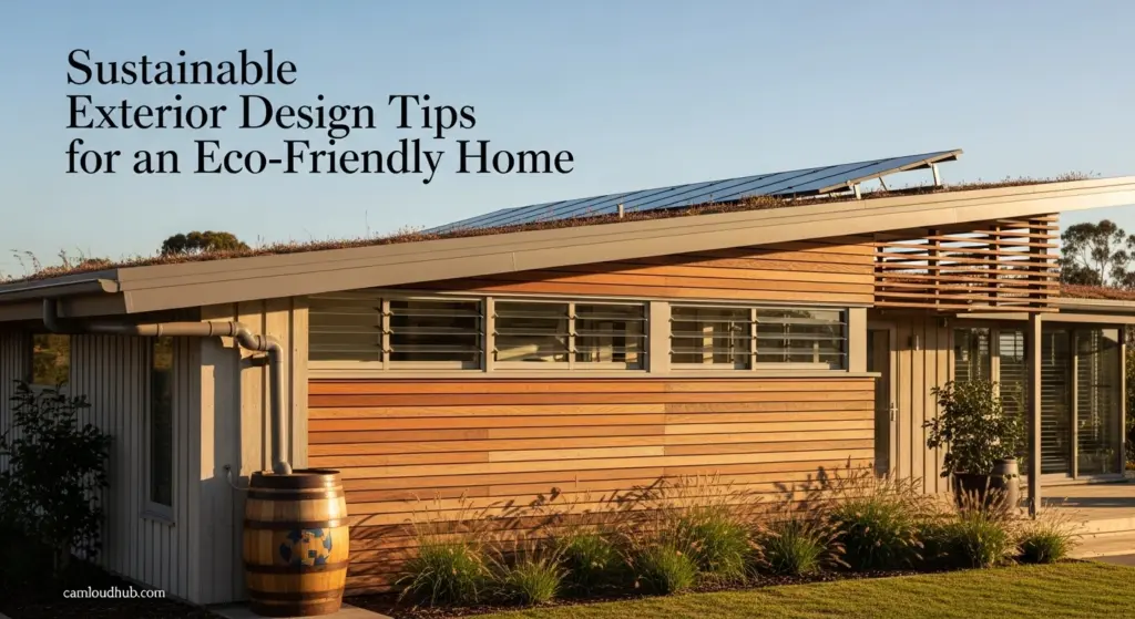 Sustainable Exterior Design Tips for an Eco-Friendly Home