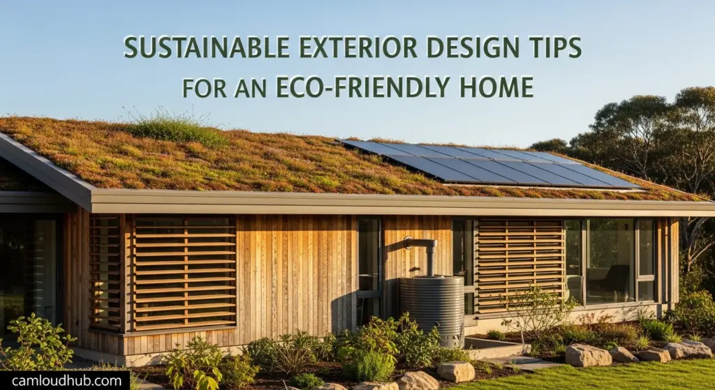 Sustainable Exterior Design Tips for an Eco-Friendly Home