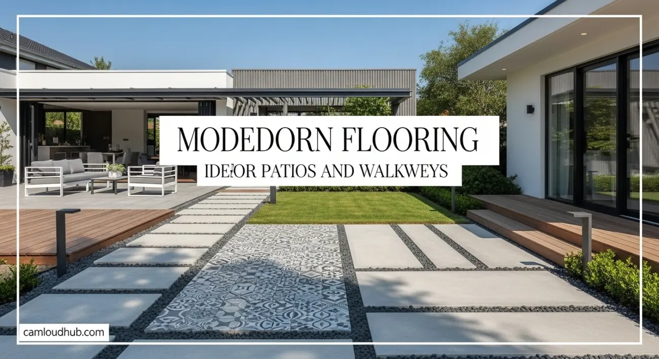 Modern Outdoor Flooring Ideas for Patios and Walkways