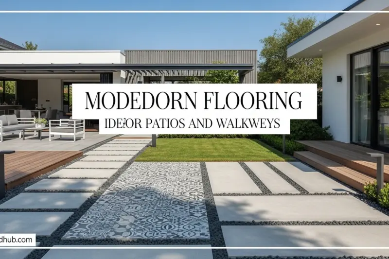 Modern Outdoor Flooring Ideas for Patios and Walkways
