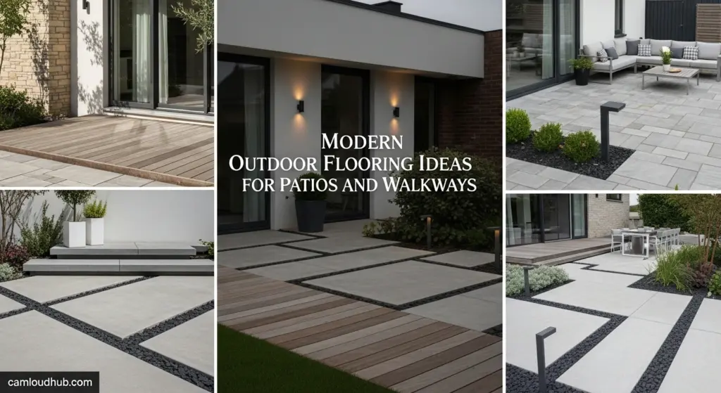 Modern Outdoor Flooring Ideas for Patios and Walkways
