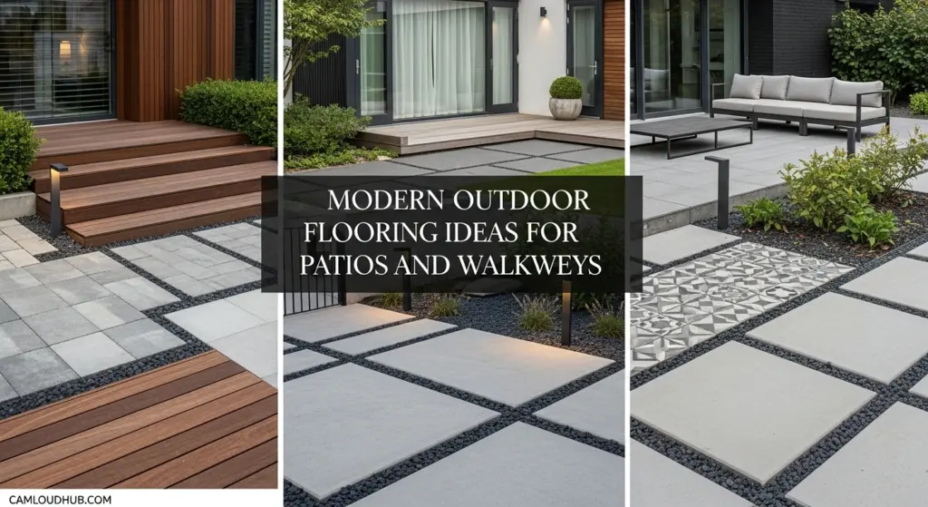Modern Outdoor Flooring Ideas for Patios and Walkways