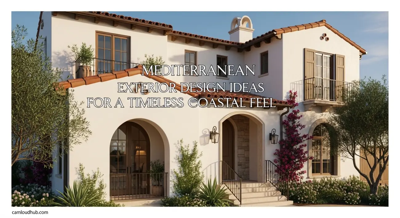 Mediterranean Exterior Design Ideas for a Timeless Coastal Feel