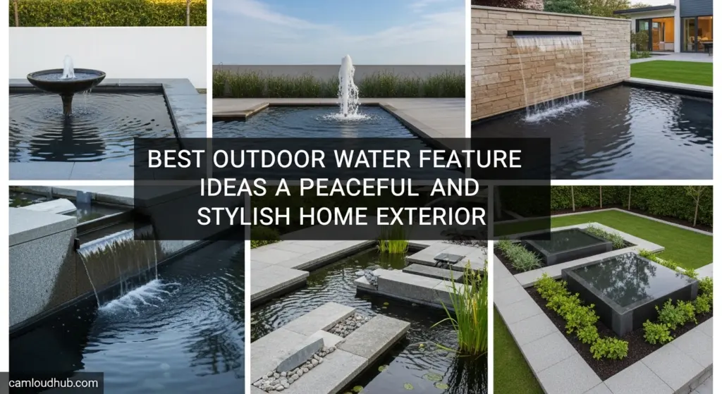 Best Outdoor Water Feature Ideas for a Peaceful and Stylish Home Exterior