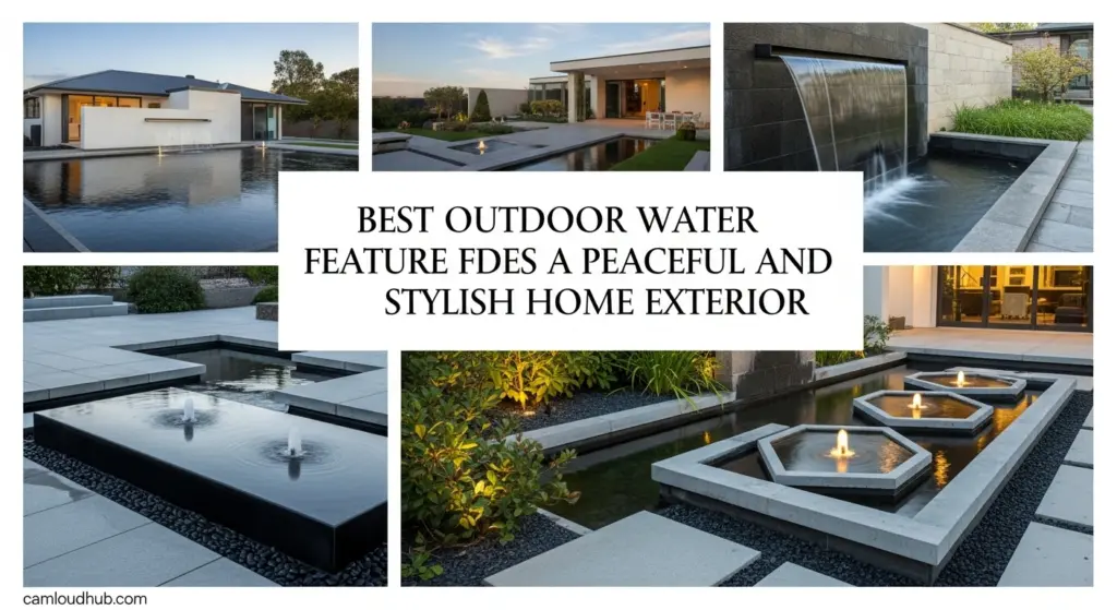 Best Outdoor Water Feature Ideas for a Peaceful and Stylish Home Exterior