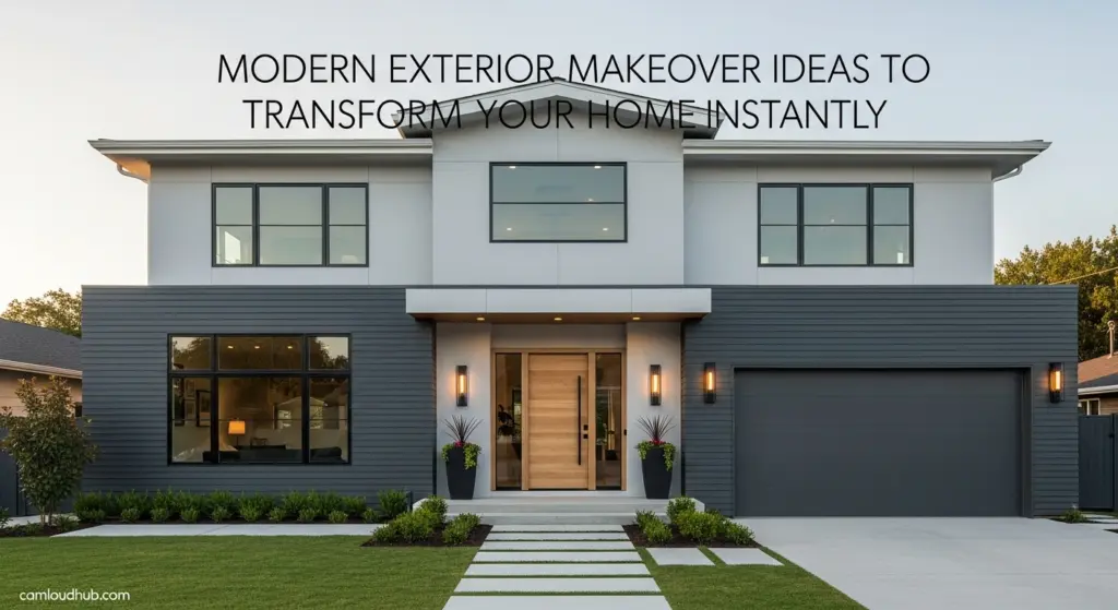 Modern Exterior Makeover Ideas to Transform Your Home Instantly