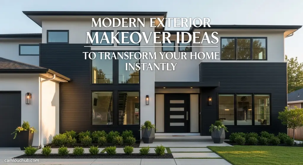 Modern Exterior Makeover Ideas to Transform Your Home Instantly