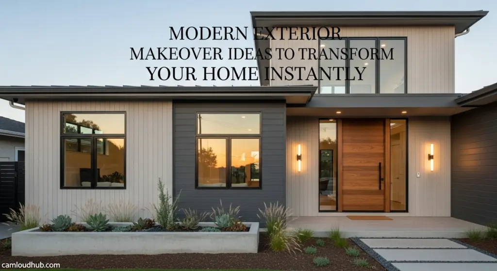 Modern Exterior Makeover Ideas to Transform Your Home Instantly