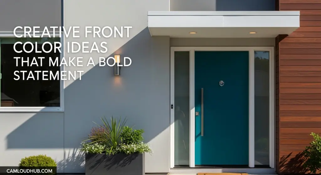Creative Front Door Color Ideas That Make a Bold Statement