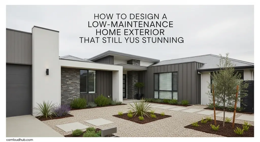 How to Design a Low-Maintenance Home Exterior That Still Looks Stunning