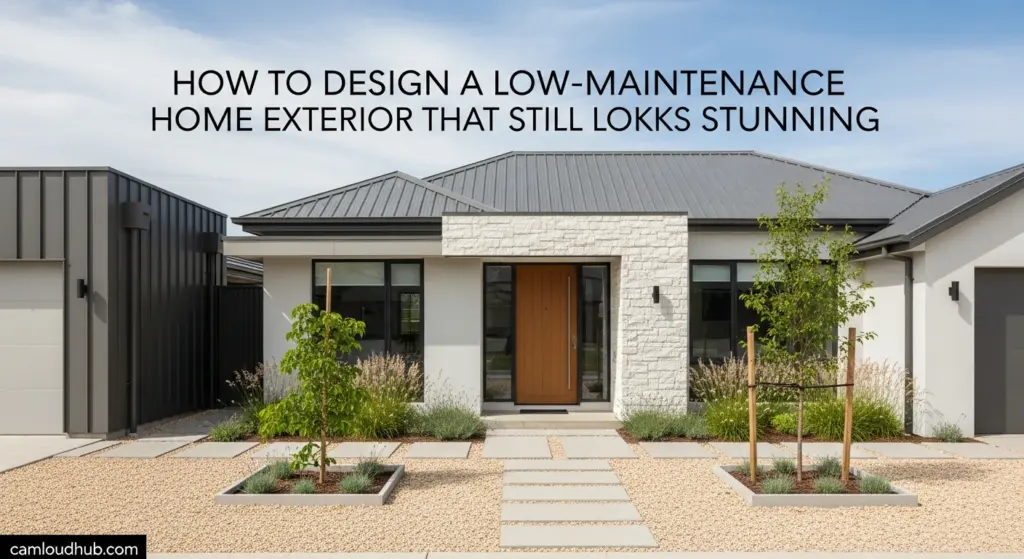 How to Design a Low-Maintenance Home Exterior That Still Looks Stunning