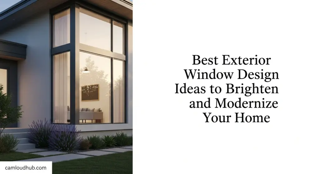 Best Exterior Window Design Ideas to Brighten and Modernize Your Home