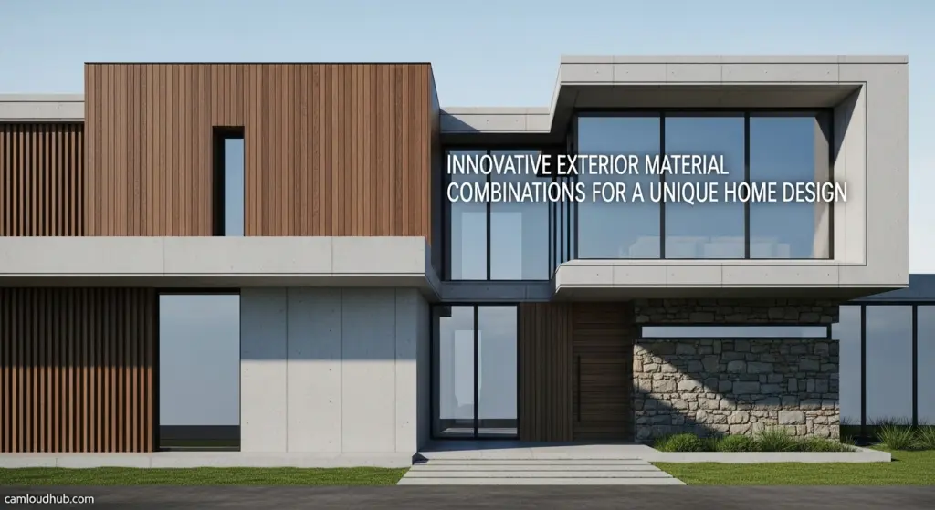 Innovative Exterior Material Combinations for a Unique Home Design