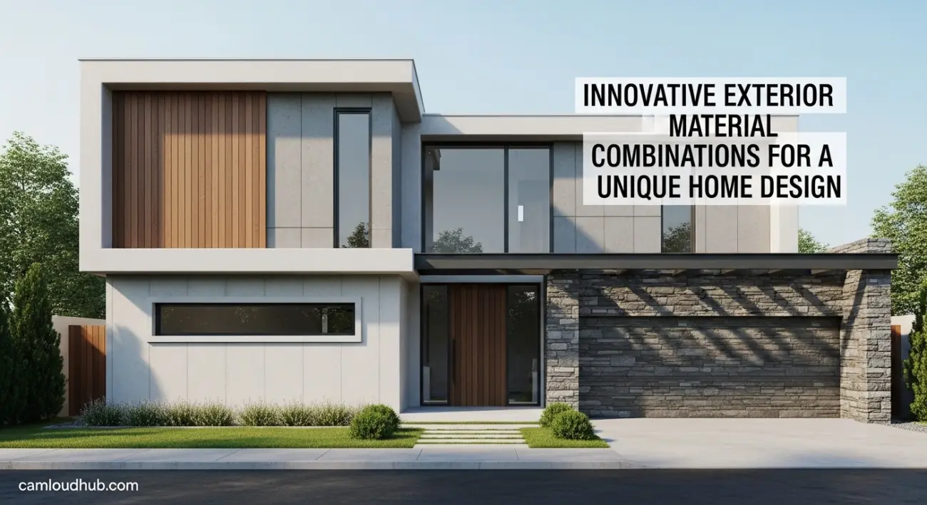 Innovative Exterior Material Combinations for a Unique Home Design