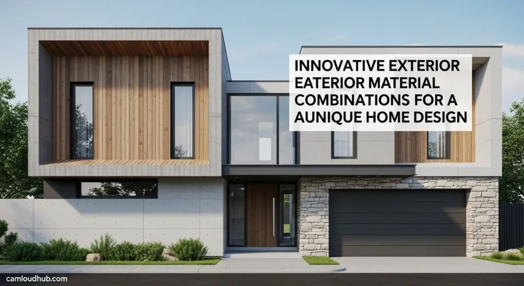 Innovative Exterior Material Combinations for a Unique Home Design