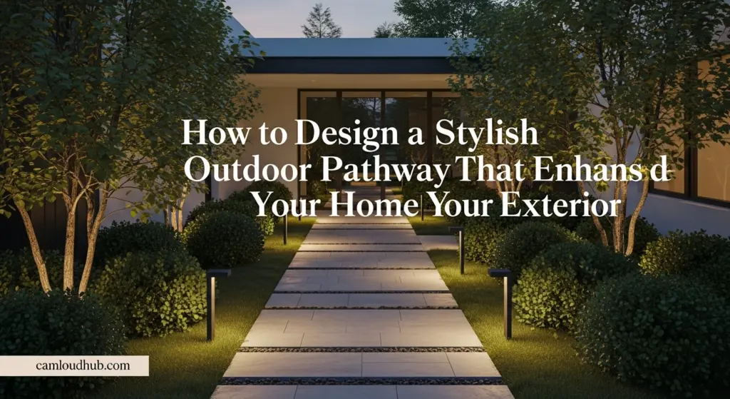 How to Design a Stylish Outdoor Pathway That Enhances Your Home’s Exterior